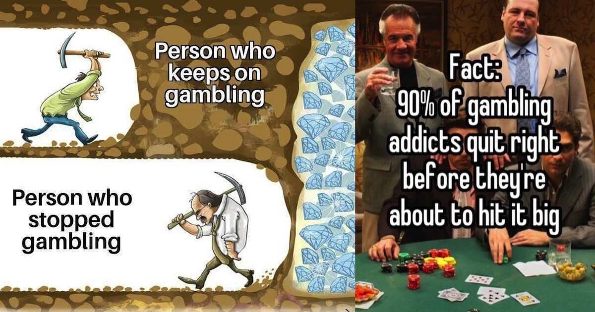 90 Percent of Gamblers Quit Before They Win Big