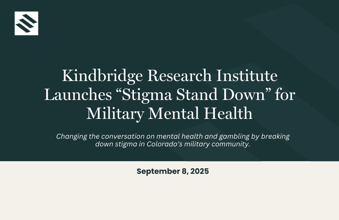 Kindbridge Research Institute Military Mental Health