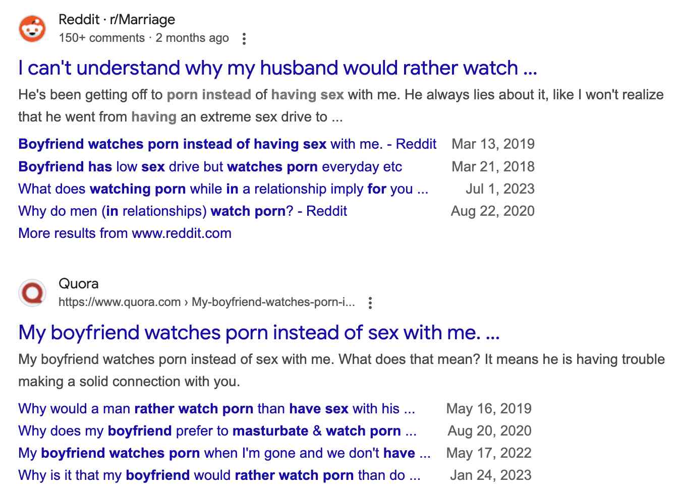 Watching Porn Instead of Having Sex